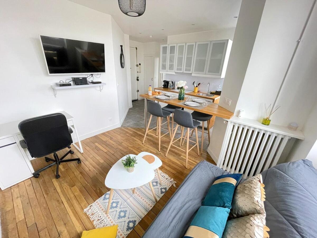 Appartement Tea&Chill - T2 - La tête dans les nuages - proche gare à Aulnay-sous-Bois Extérieur photo